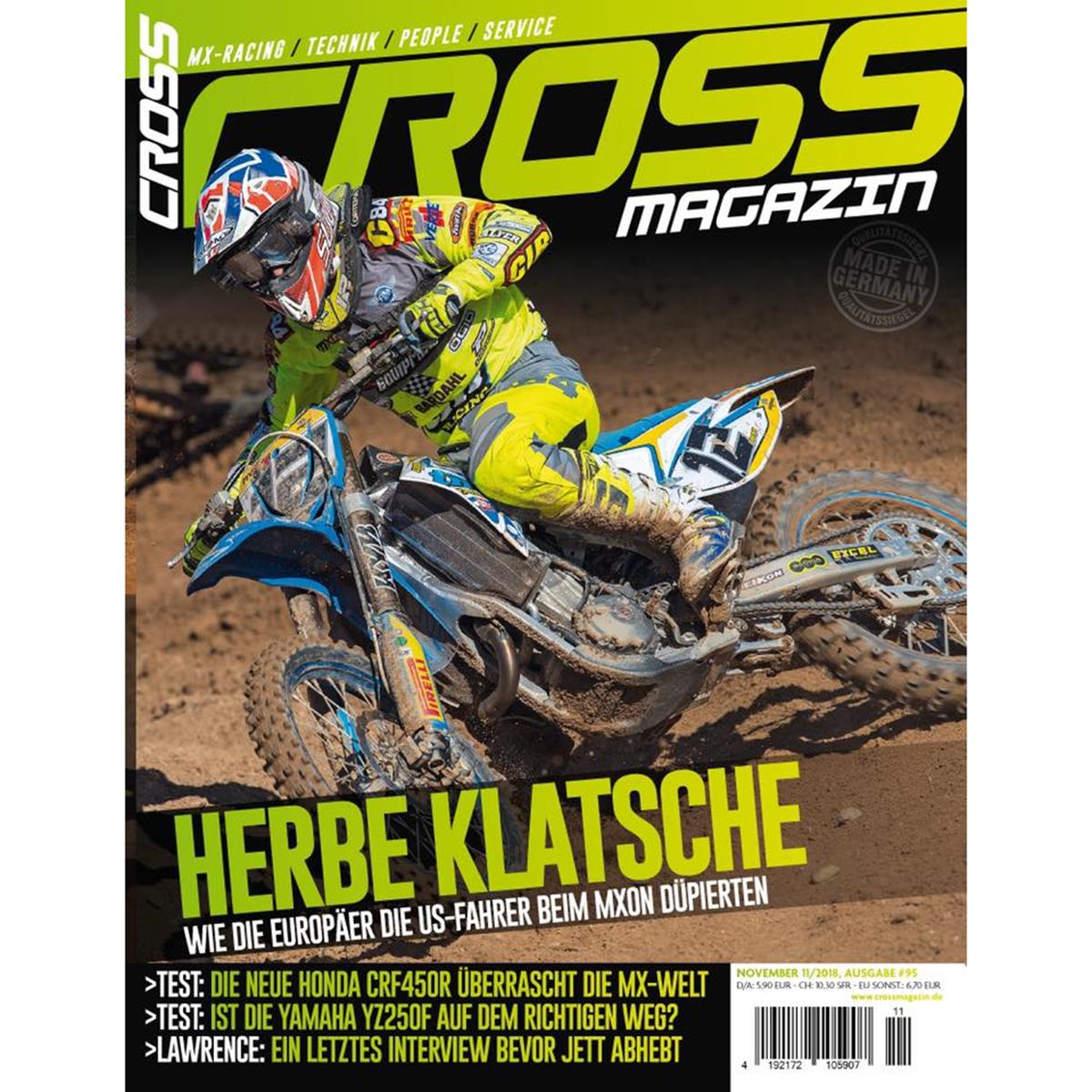 Cross Magazin Rivista Cross Magazine Numero 11/2018  November