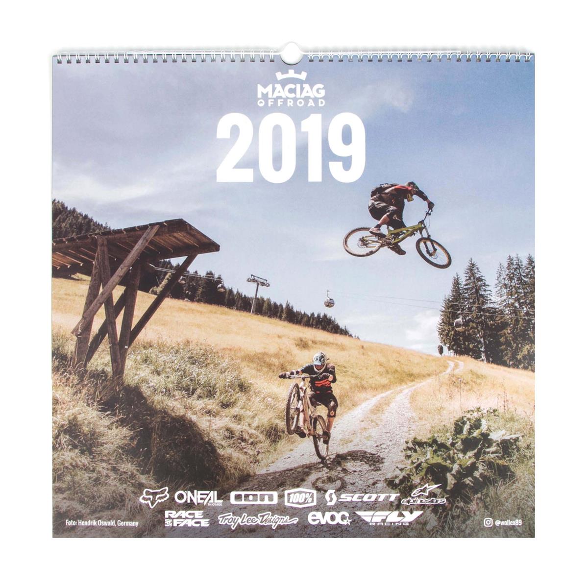 Maciag Offroad Mountain Bike Wall Calendar  MTB
