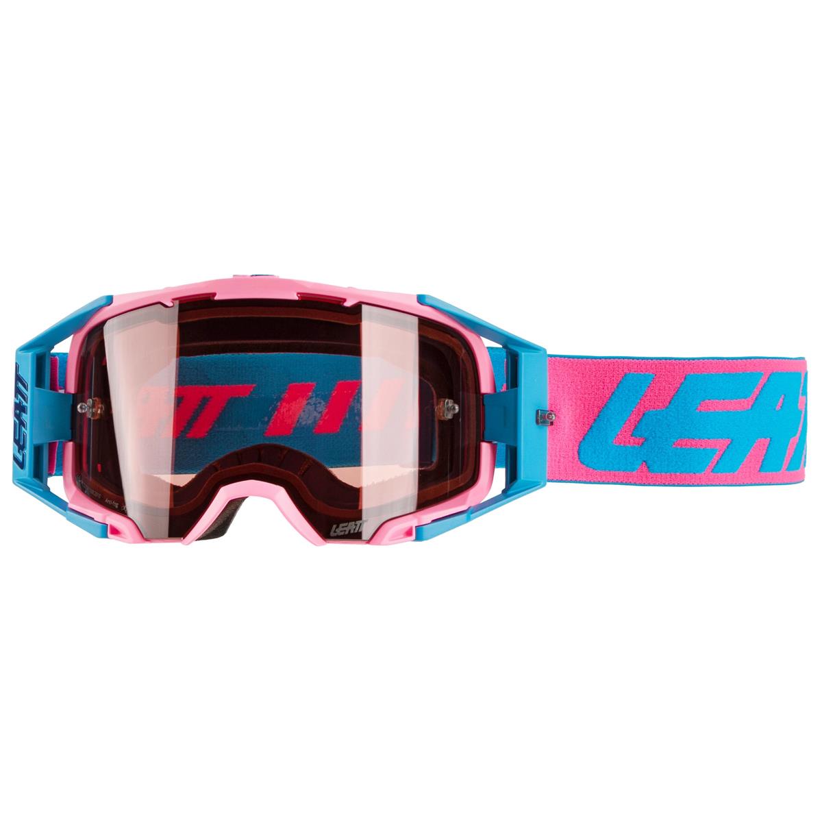 Leatt Crossbrille Velocity 6.5 Pink/Cyan