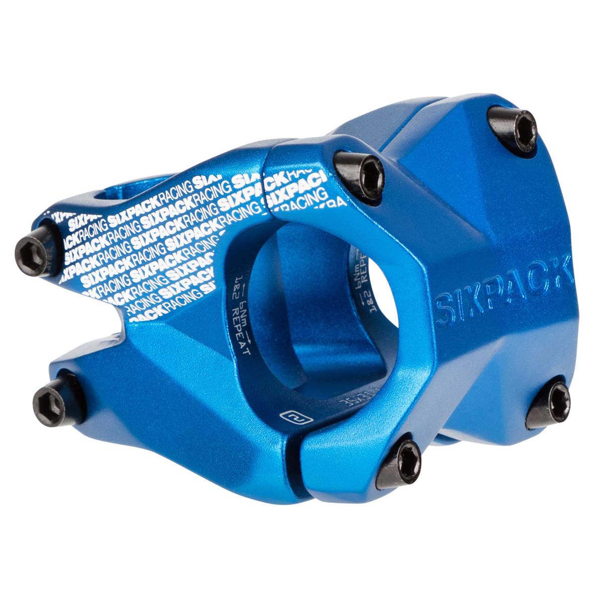 Sixpack MTB Stem Menace Blue, 31.8 mm, 35 mm Reach