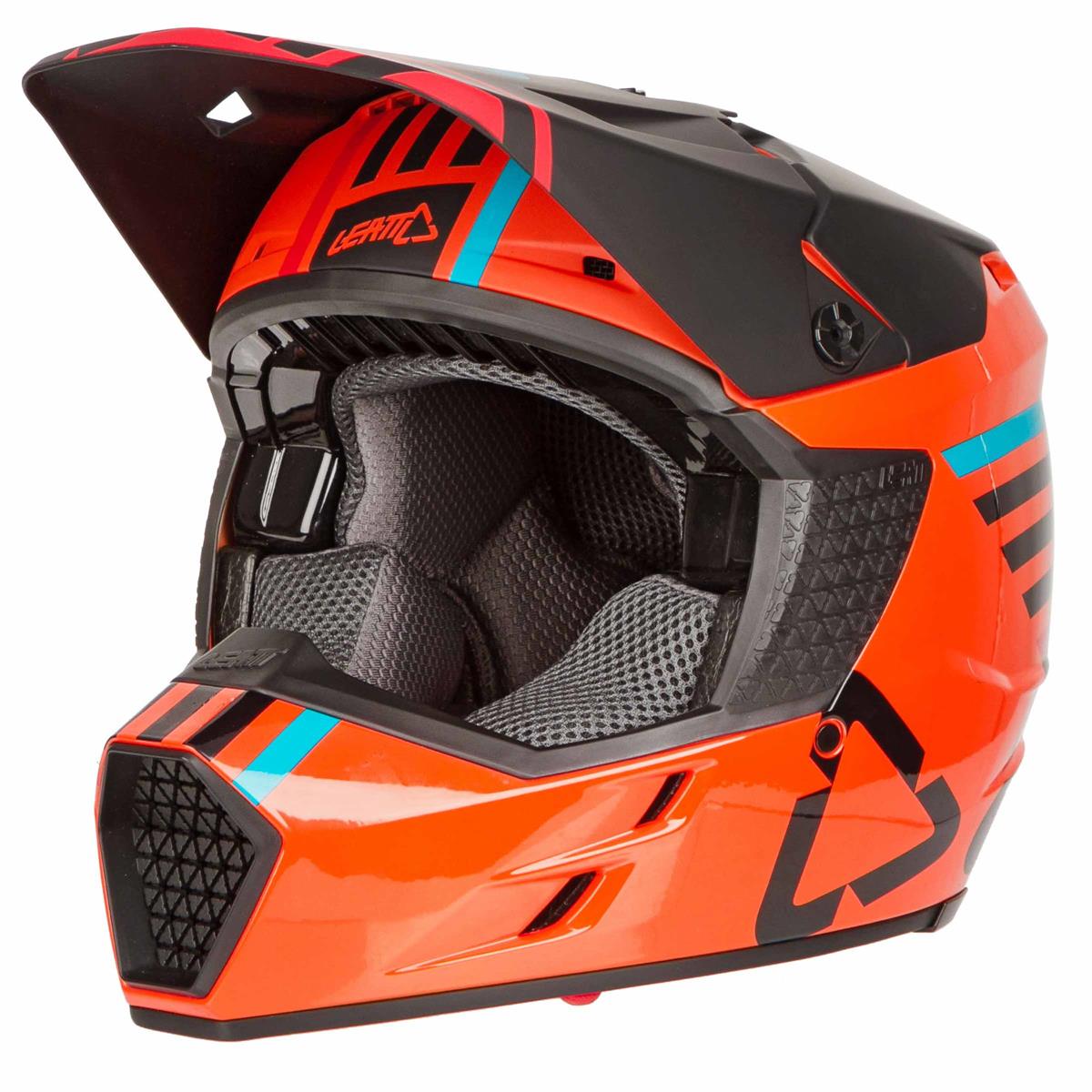 Leatt Kids Motocross-Helm GPX 3.5 V19.2 Orange