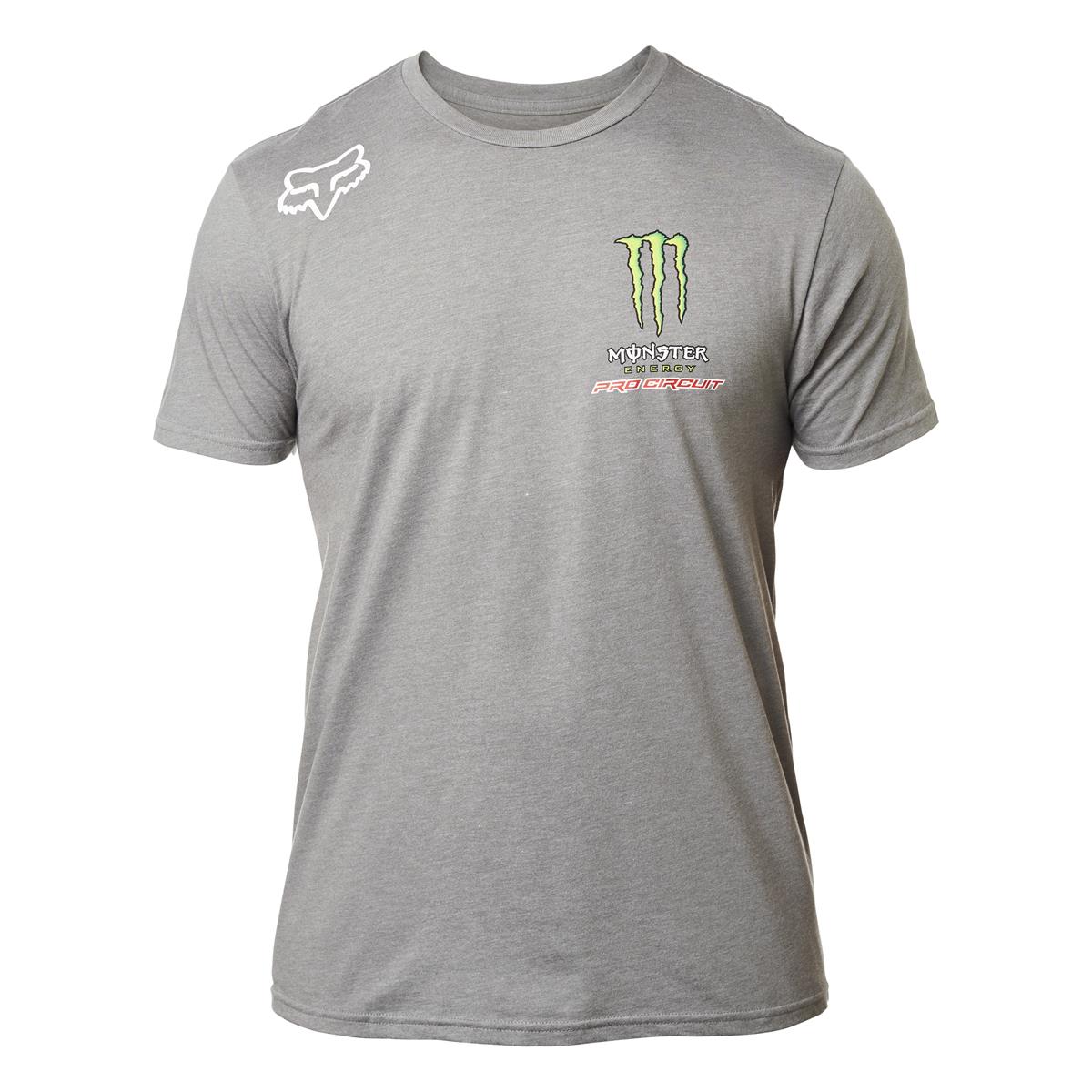 Fox T-Shirt Monster Pro Circuit Dunkelgrau meliert