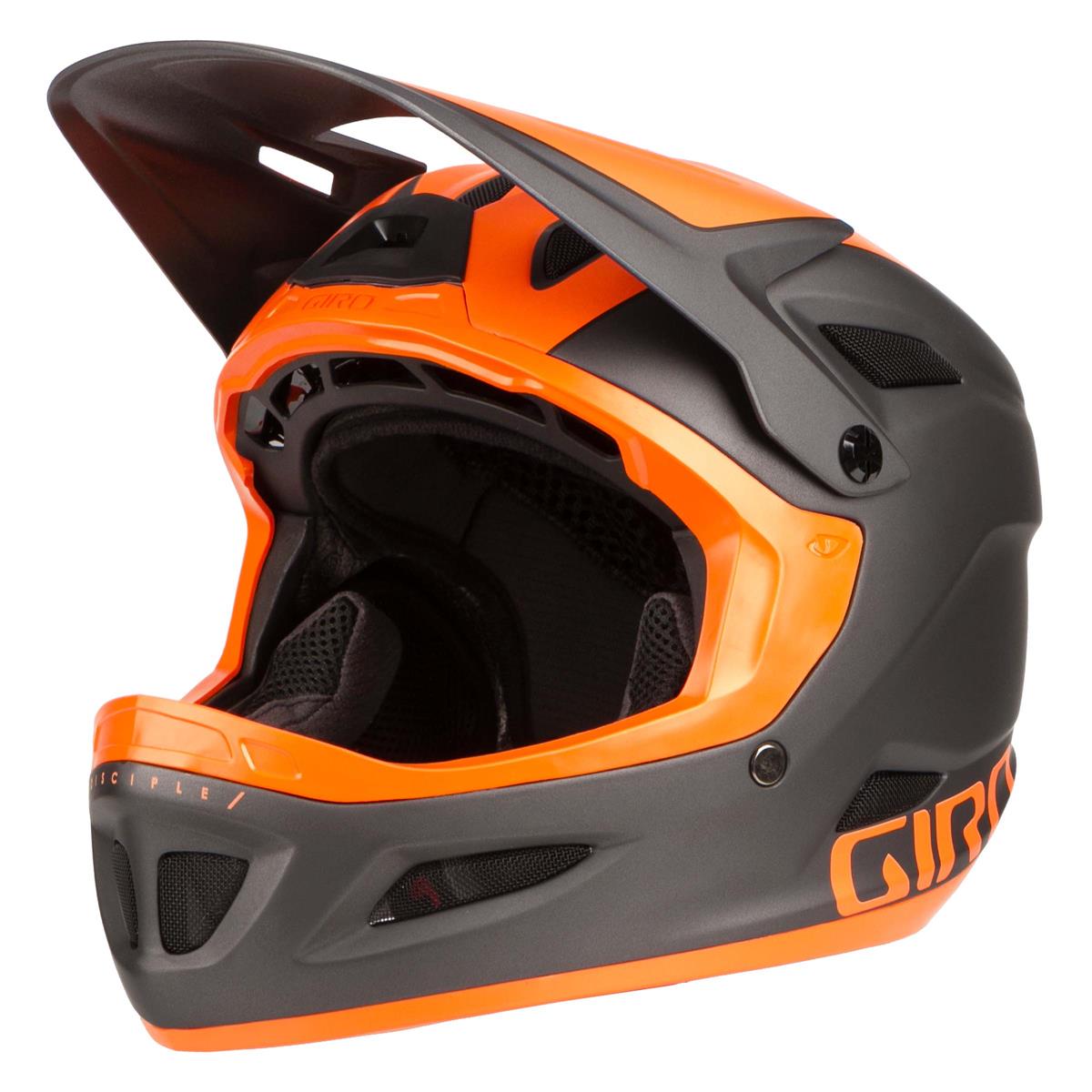 Giro Downhill MTB-Helm Disciple MIPS Matt Schwarz/Orange