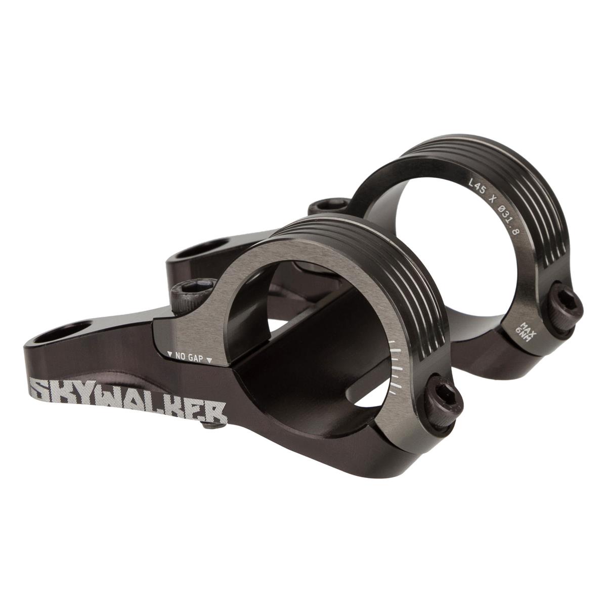 Sixpack MTB Stem Skywalker Direct Mount Black/Grey, 31.8 mm, 45 mm Reach
