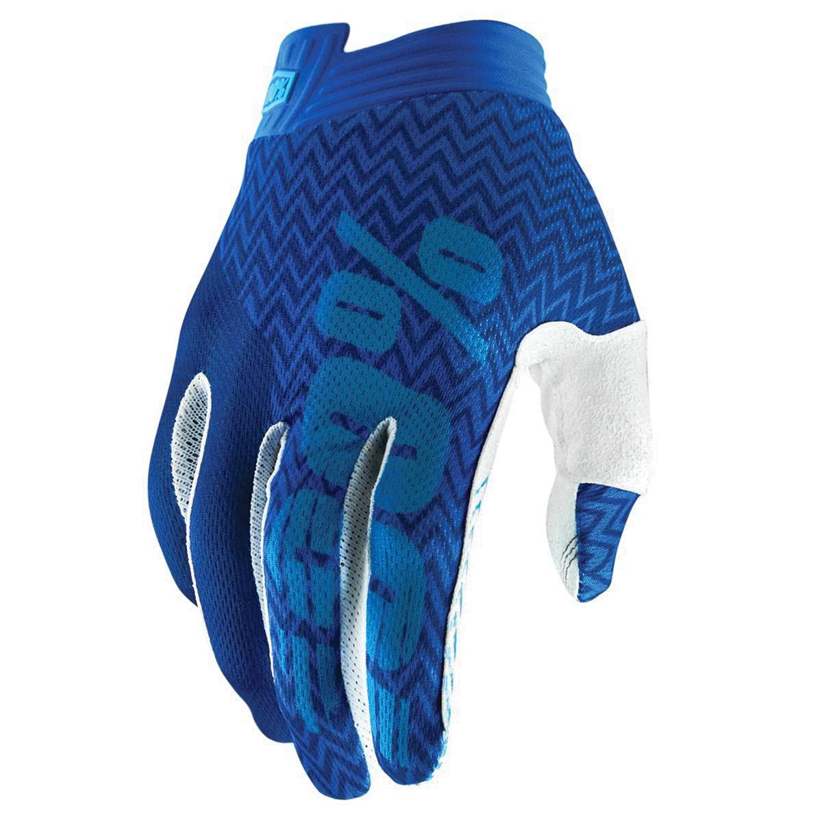 100% MTB Gloves iTrack Blue/Navy