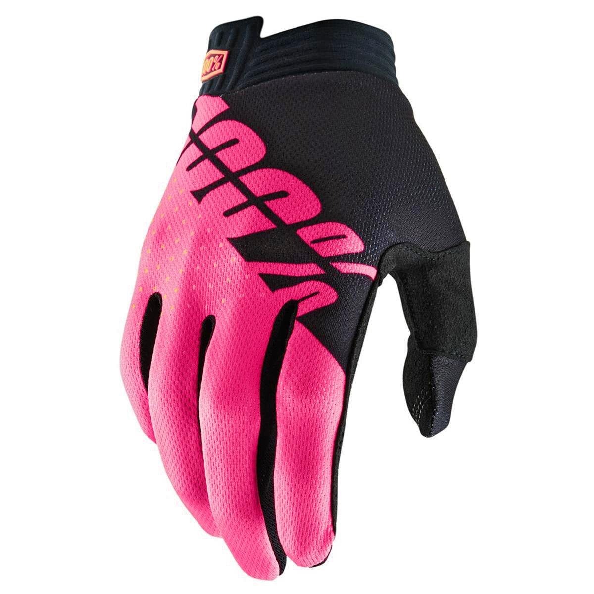 100% Prozent ITRACK 2019 schwarz Handschuhe MTB DH MX BMX Motocross Enduro Quad 