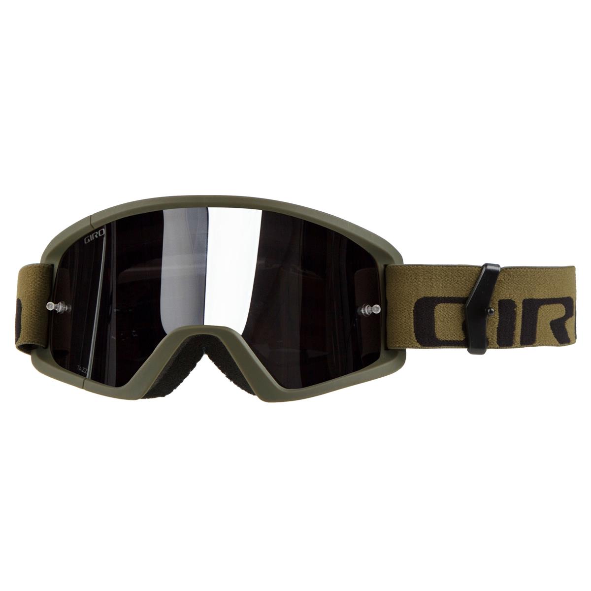 Giro Goggle Tazz Black/Olive - Clear Anti-Fog