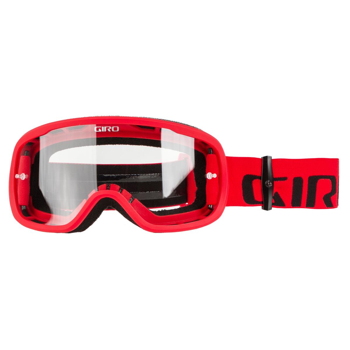 Giro Goggle Tempo Red - Clear Anti-Fog
