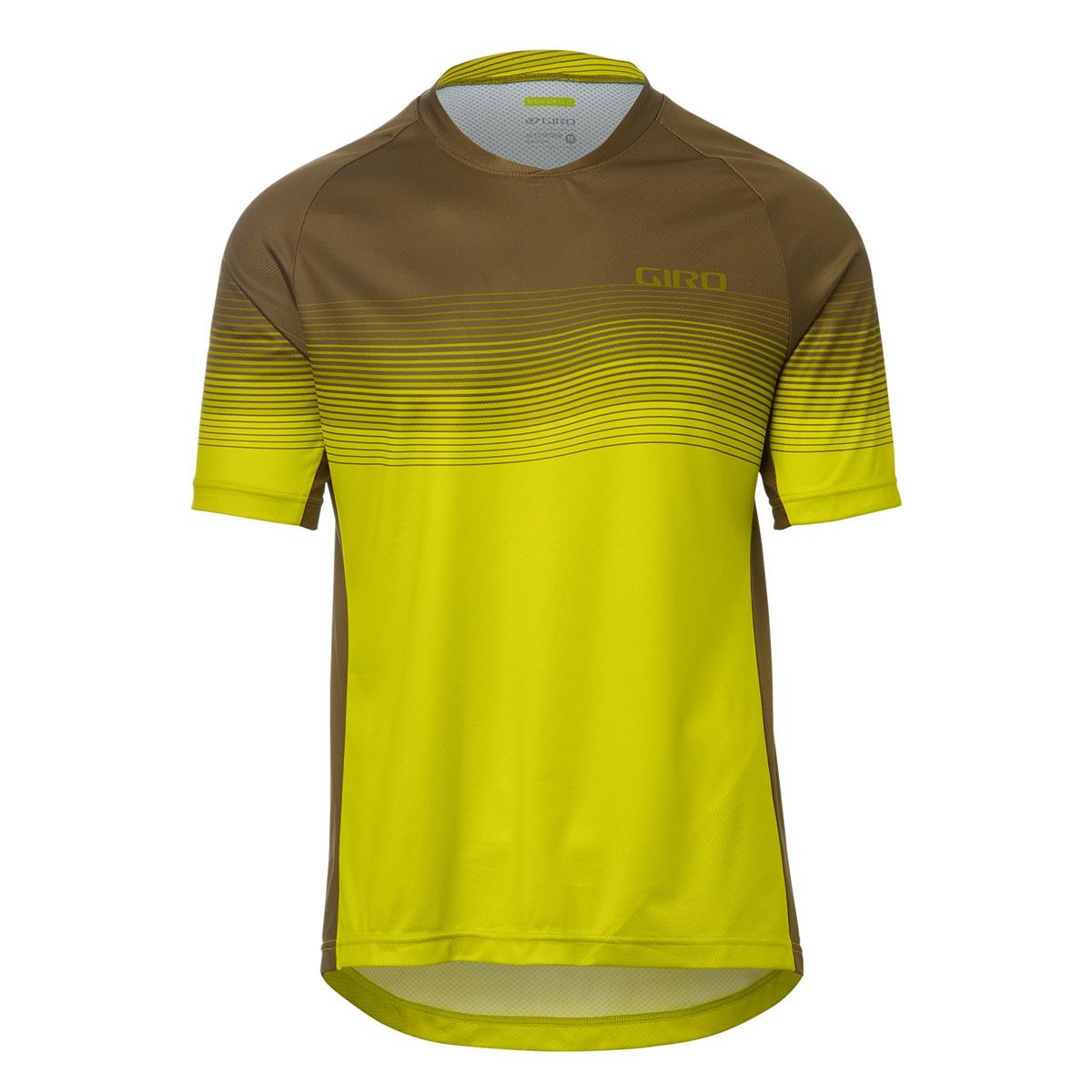 Giro MTB Jersey Short Sleeve Trail Roust Citron Green Heatwave