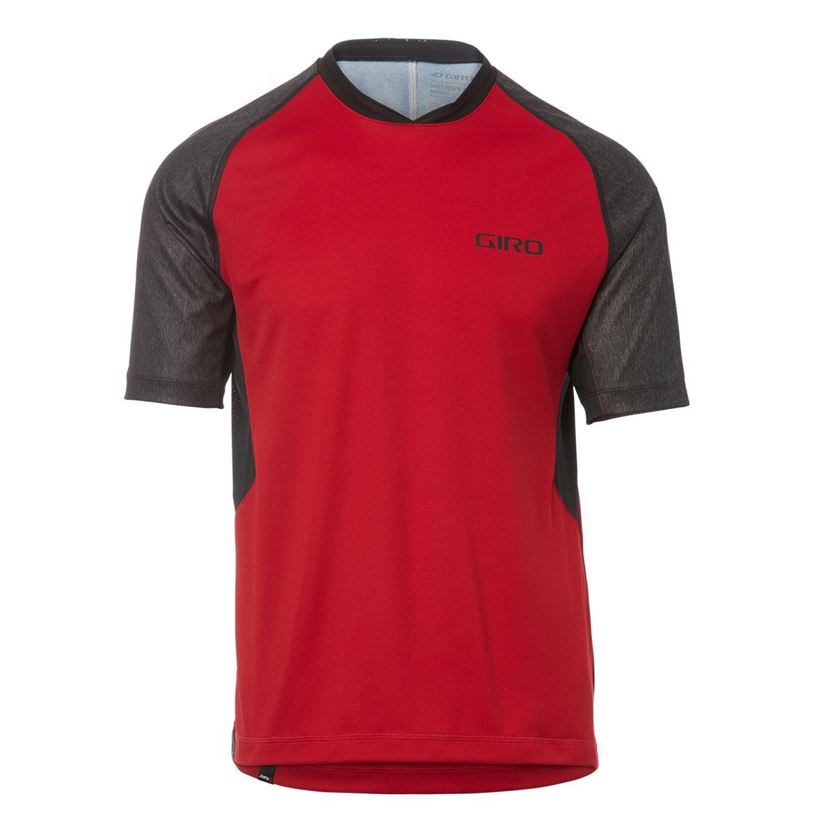 Giro Trail Jersey Short Sleeve Xar Dark Red