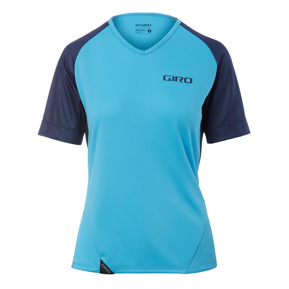 Giro Girls Trail Jersey Short Sleeve Xar Iceberg Blue