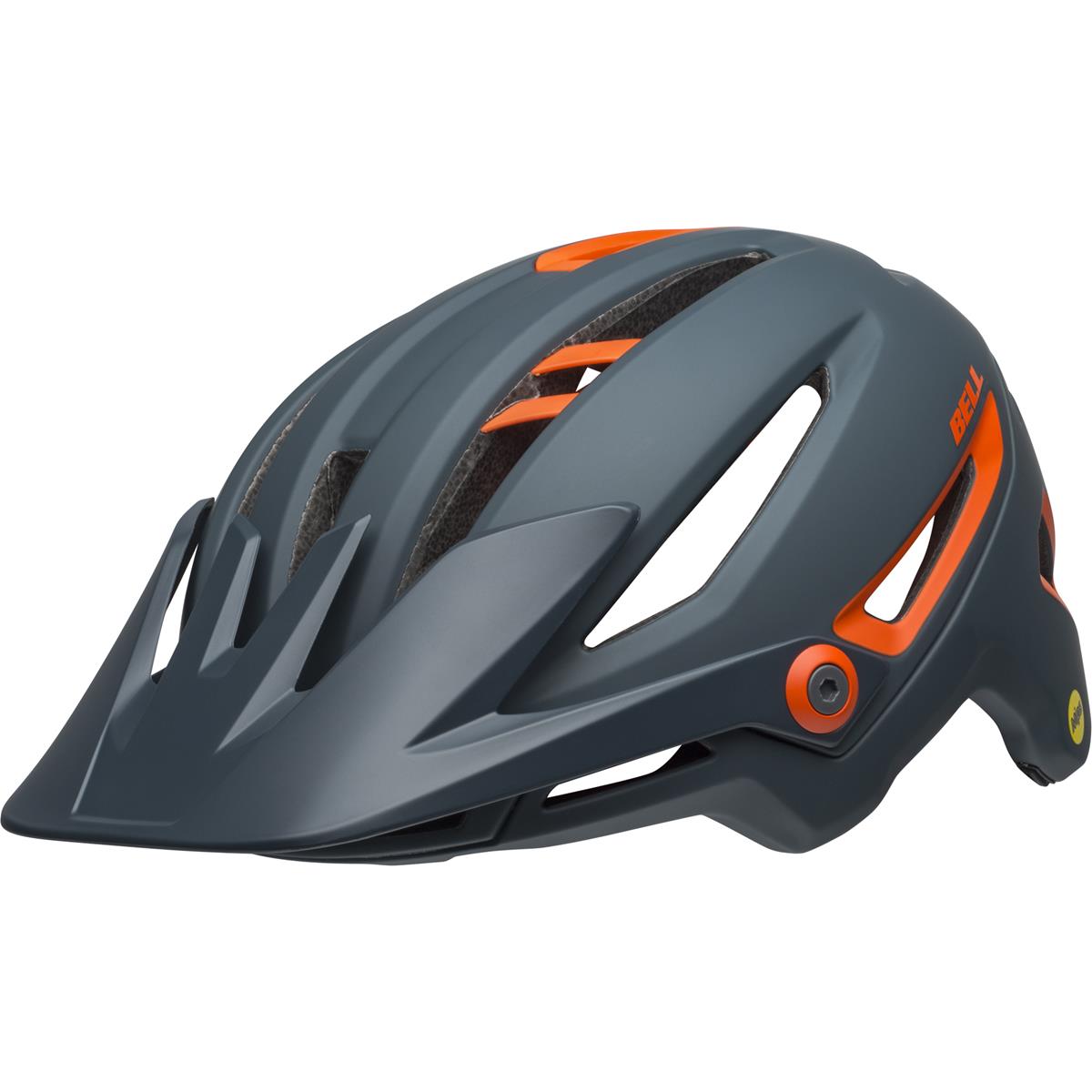 Bell Enduro MTB Helmet Sixer MIPS Ridgeline - Matte Slate/Orange