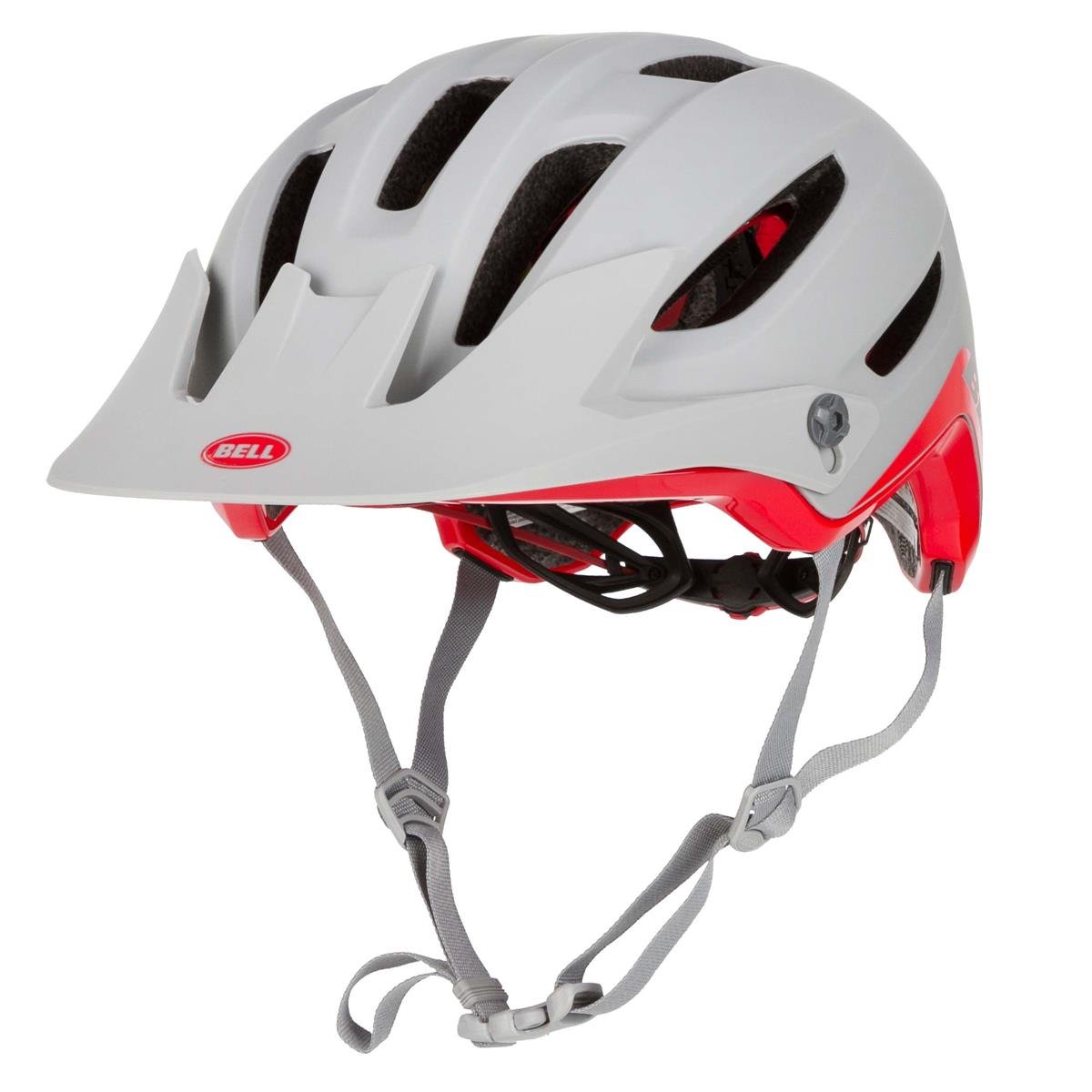 Bell Enduro MTB Helmet 4Forty MIPS Cliffhanger - Matte Gloss - Dark Gray/Crimson