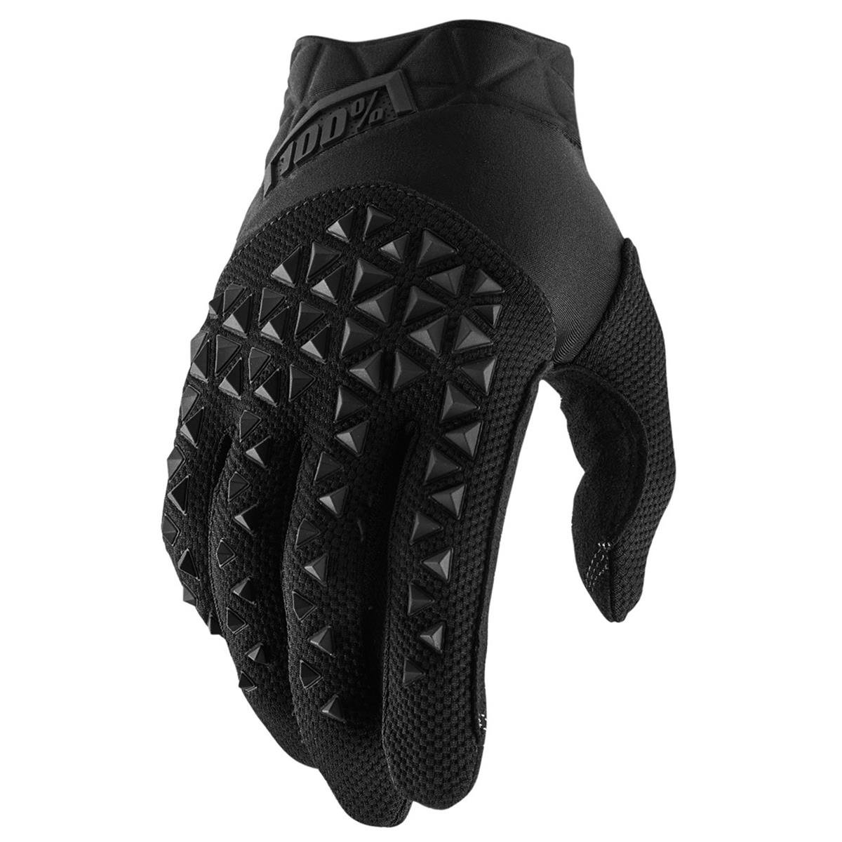 100% Kids Gloves Airmatic Black/Charcoal