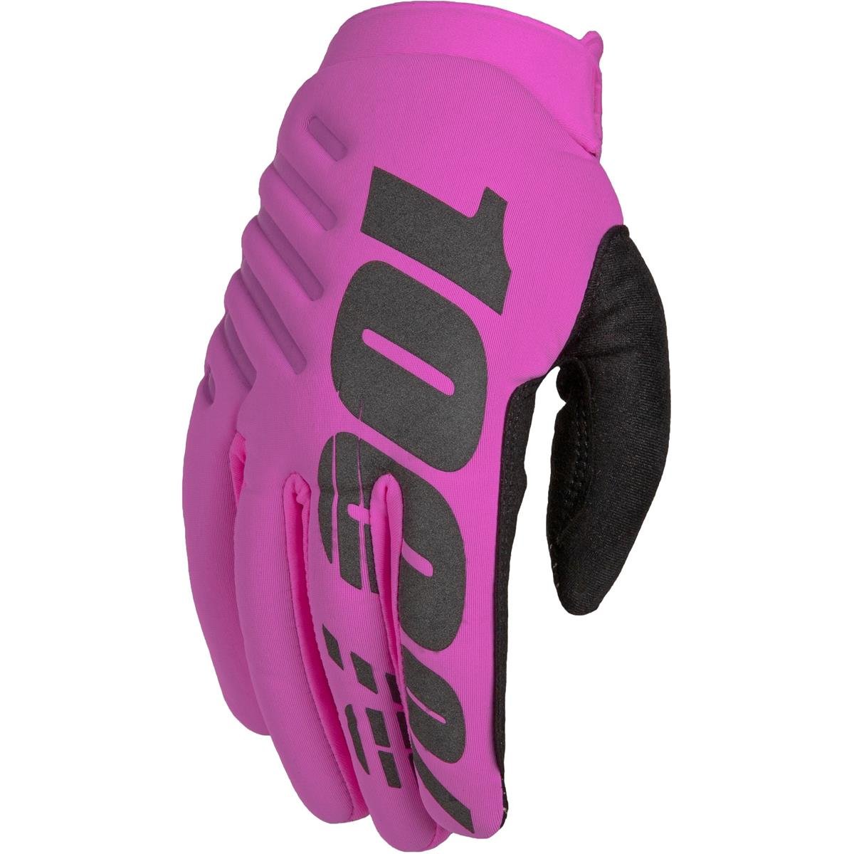 100% Girls MTB Gloves Brisker Pink/Black