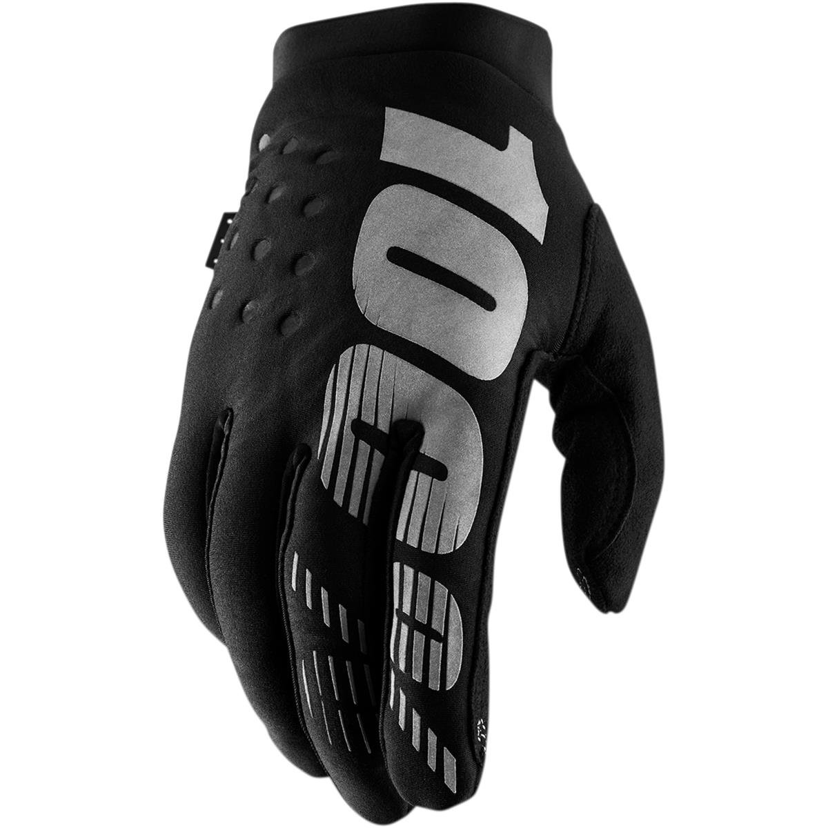 100% MTB Gloves Brisker Black/Gray