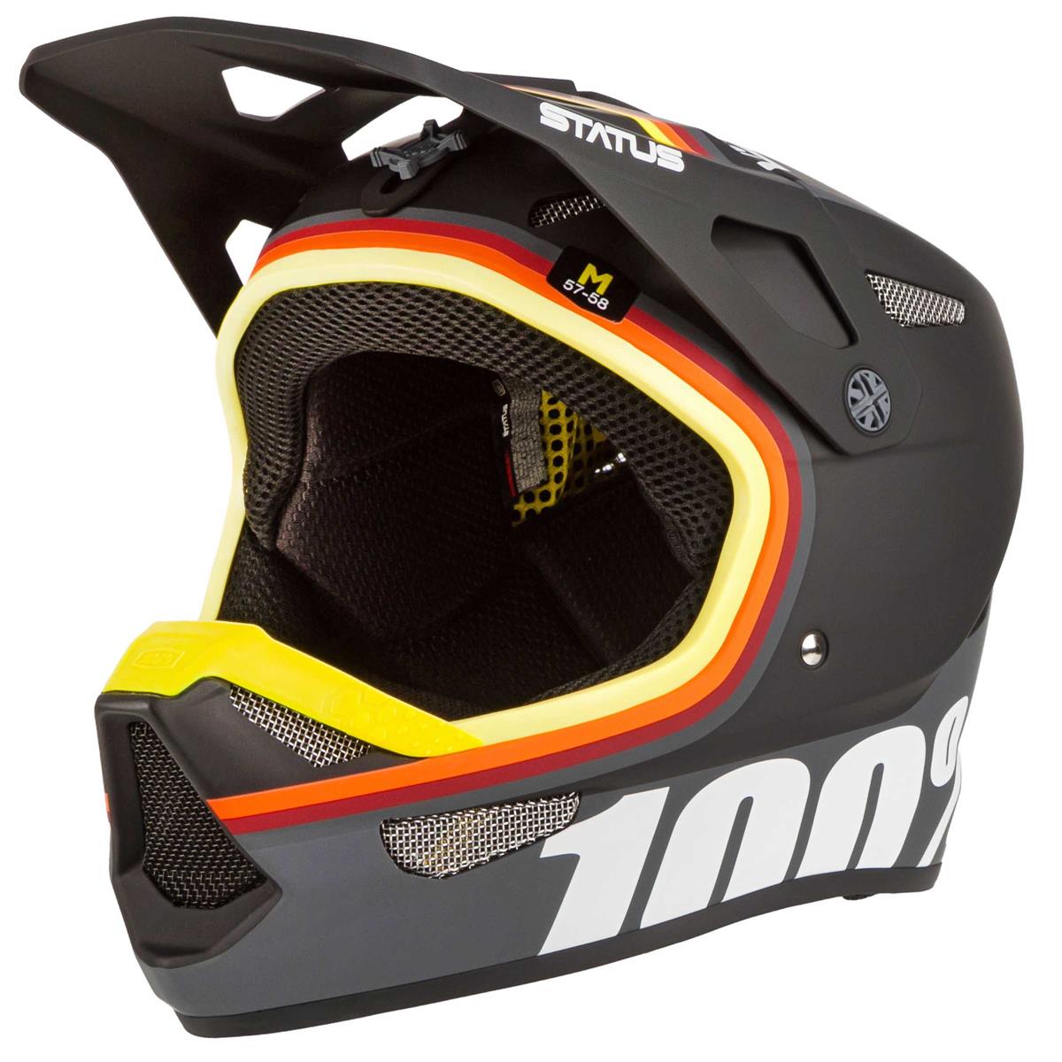 100% Downhill-MTB Helm Status Kramer