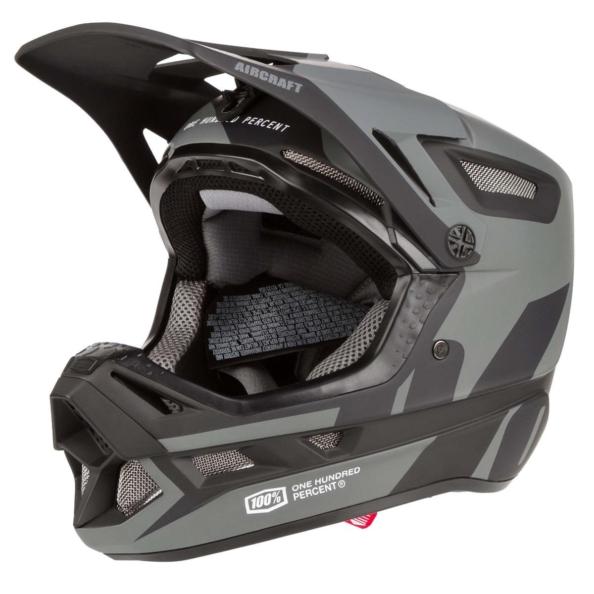 100% Downhill MTB Helmet Aircraft Composite Black