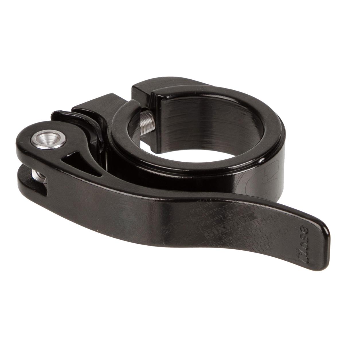 Sixpack Collier de Selle  Stealth Black, 31.8 mm, Quick-Relese