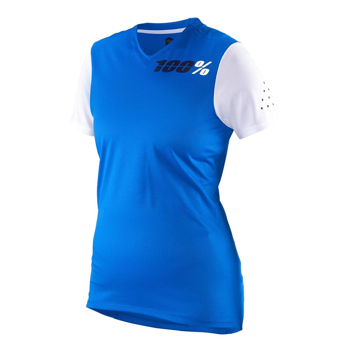 100% Girls MTB Jersey Short Sleeve Ridecamp Blue