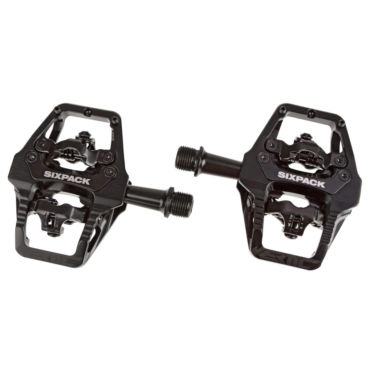 Sixpack Pedals Vertic Black, SPD compatible, 8° Float, Q-Factor: 59 mm, 1 Pair