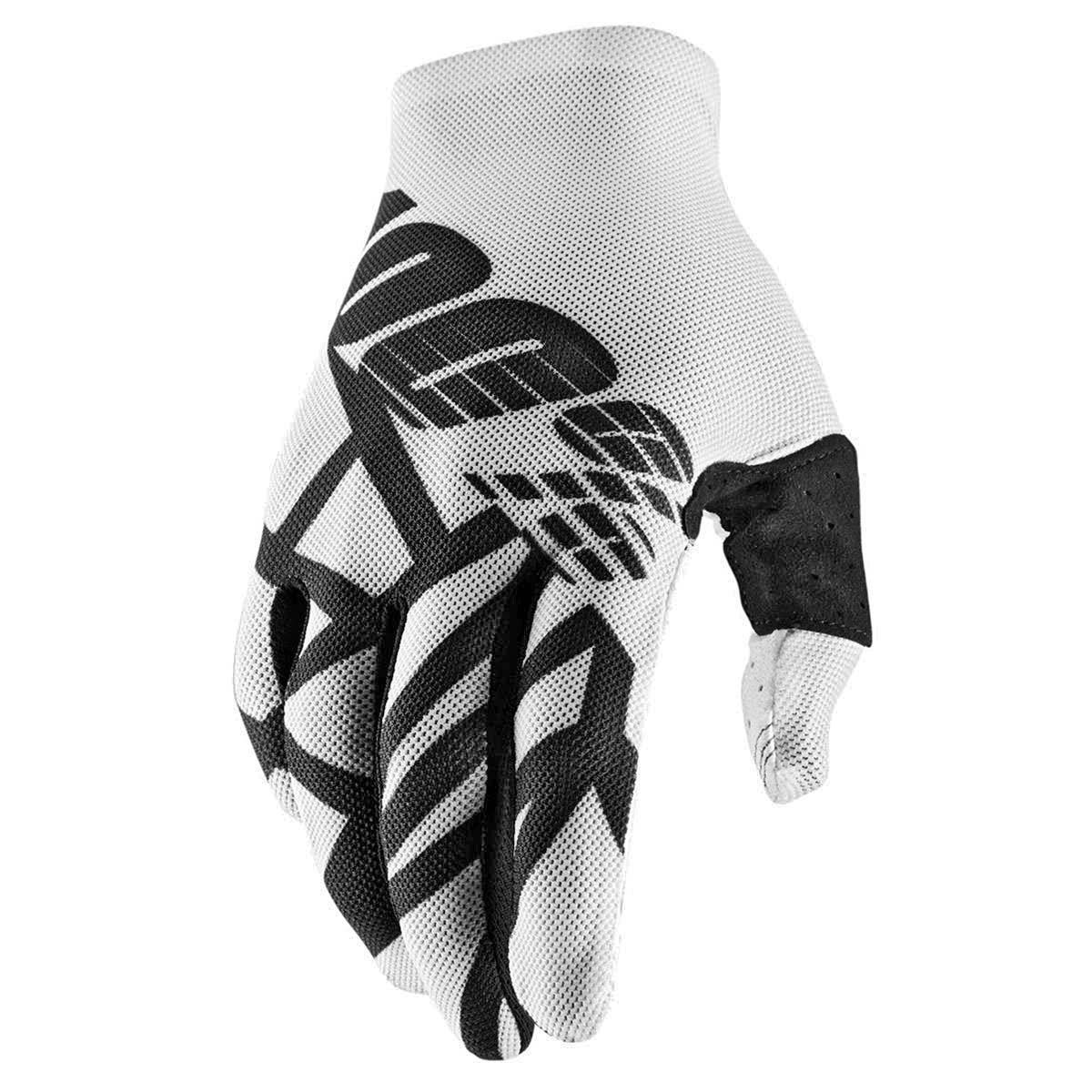 100% Bike Gloves Celium 2 White/Black