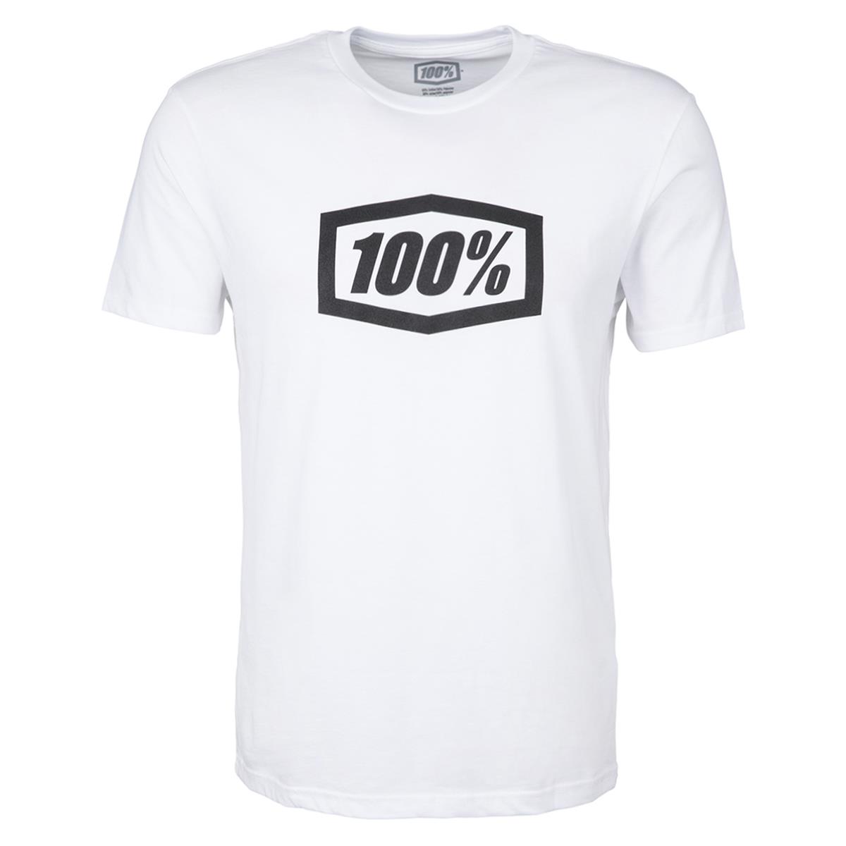 100% T-Shirt Essential Bianco