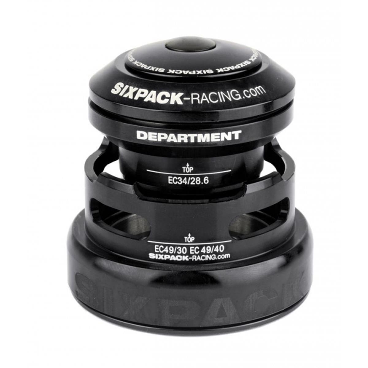Sixpack Headset Department 2in1 Black, EC34 49/28.6 I EC49/30 & EC34/28.6 I EC49/40
