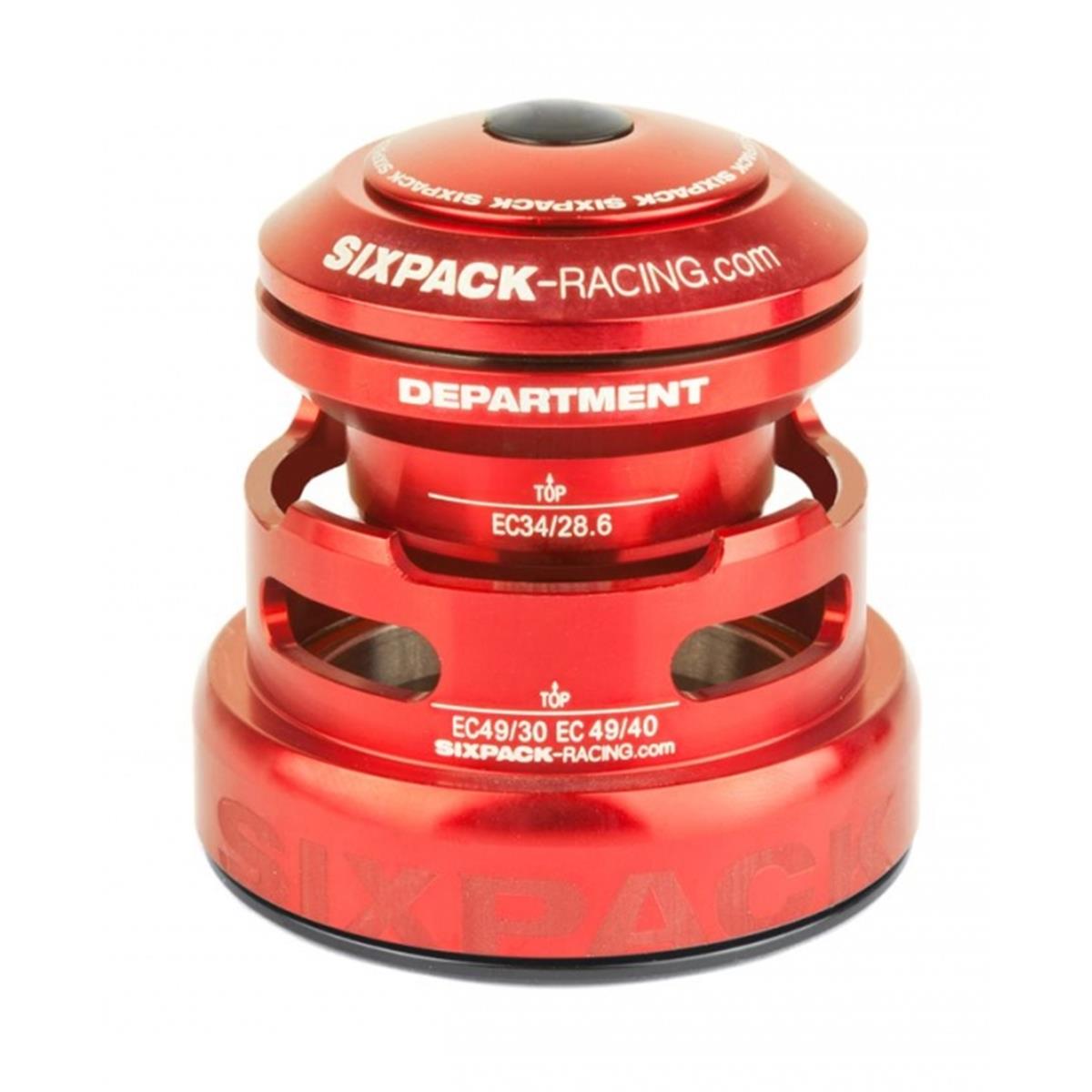 Sixpack Serie Sterzo Department 2in1 Red, EC34 49/28.6 I EC49/30 & EC34/28.6 I EC49/40