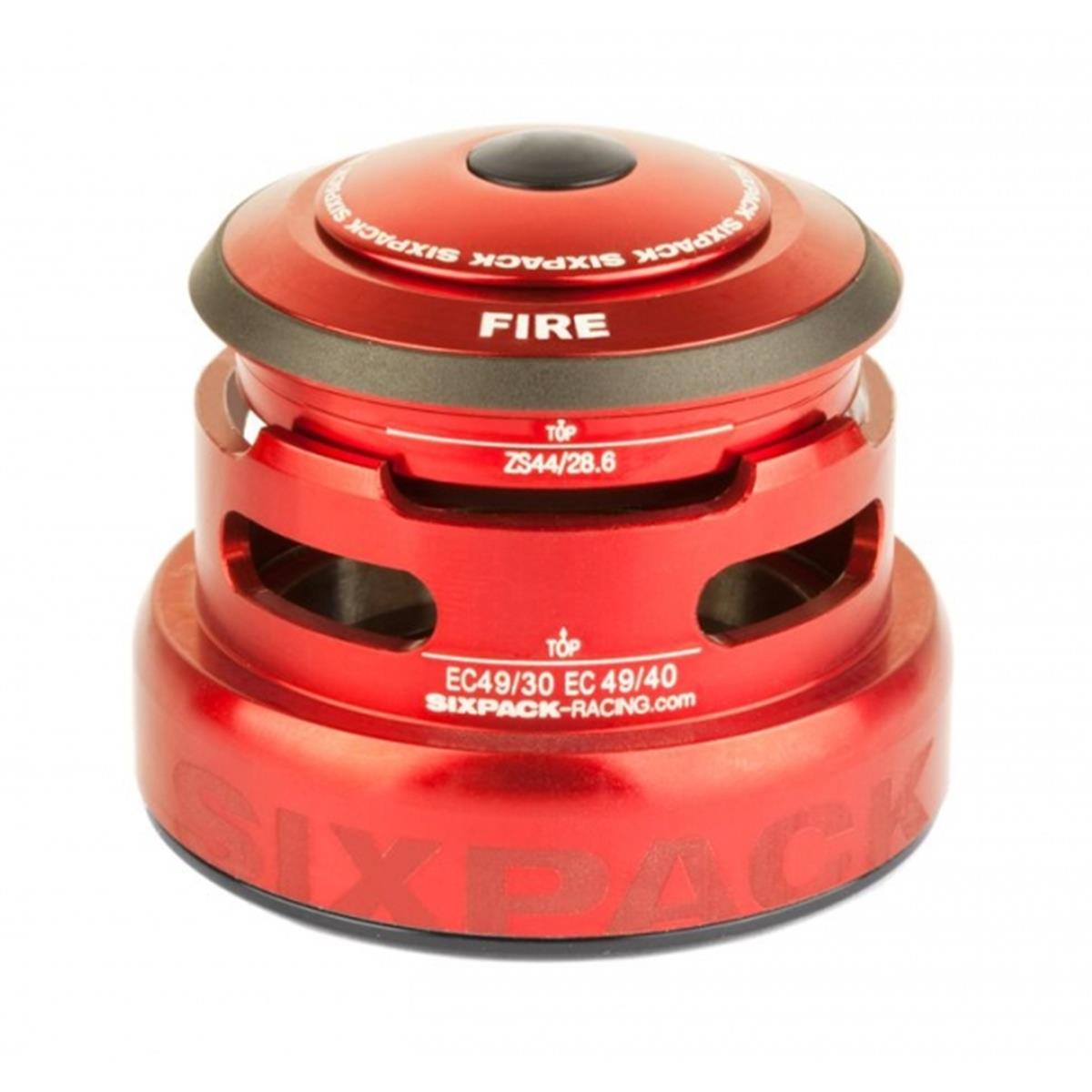 Sixpack Headset Fire 2in1 Red, ZS44/28.6 I EC49/30 & ZS44/28.6 I EC49/40