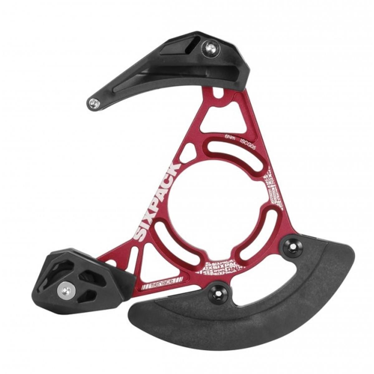 Sixpack Chain Guide Menace Red, for ISCG05