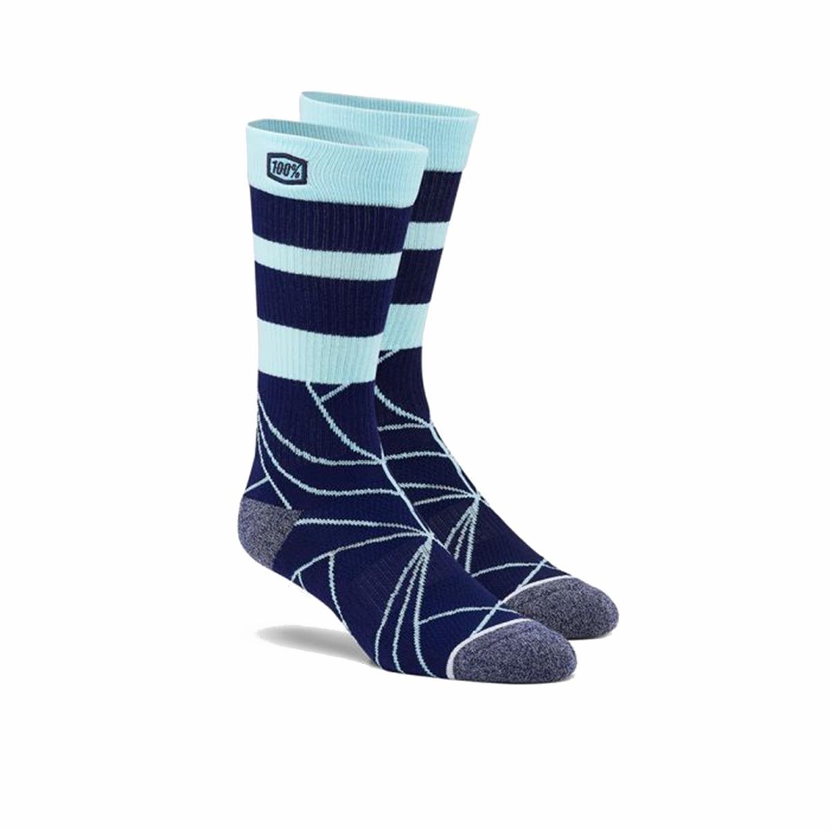 100% Chaussettes Fracture Navy