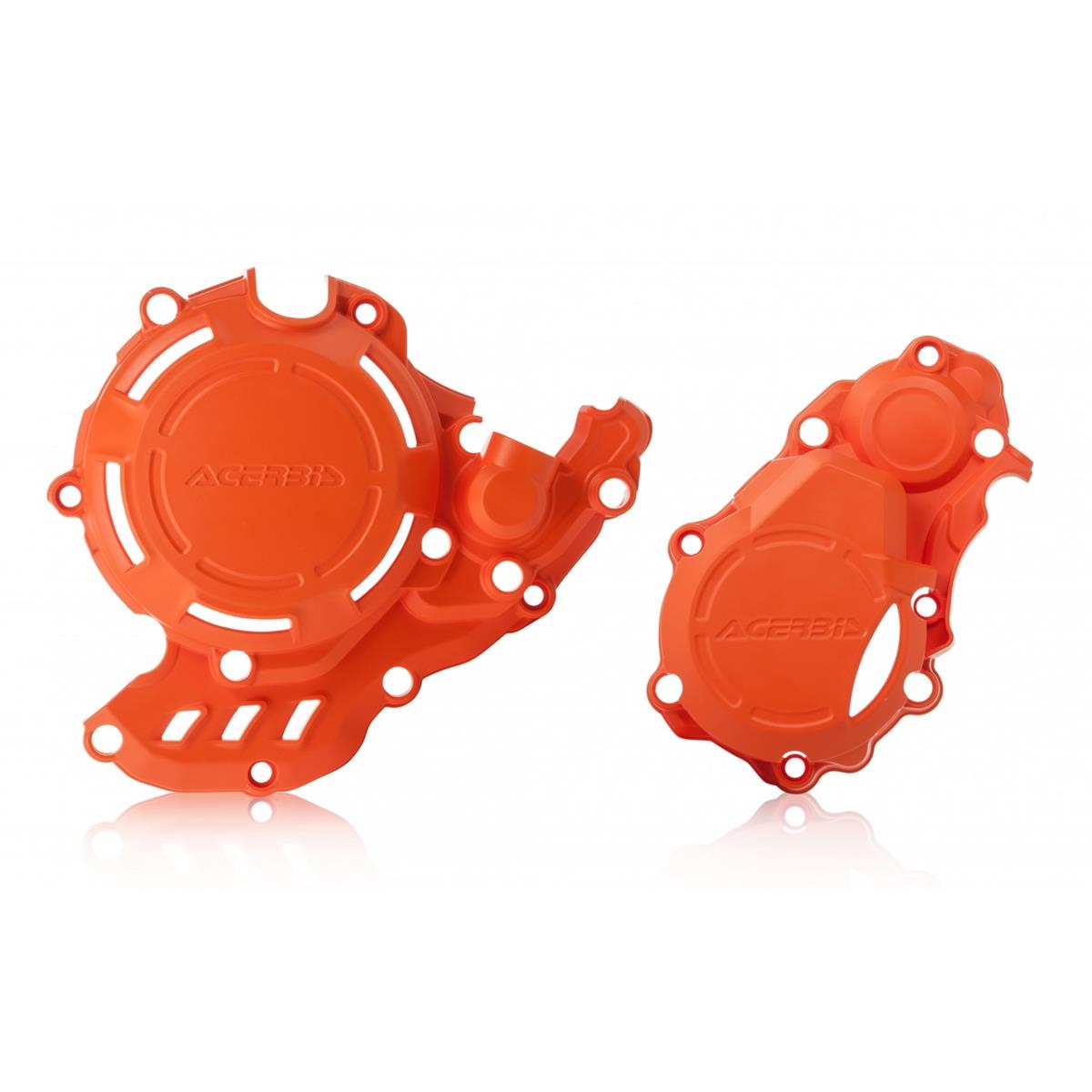 Acerbis Clutch/Ignition Cover Protection X-Power KTM SX-F 250/350 16-, Orange