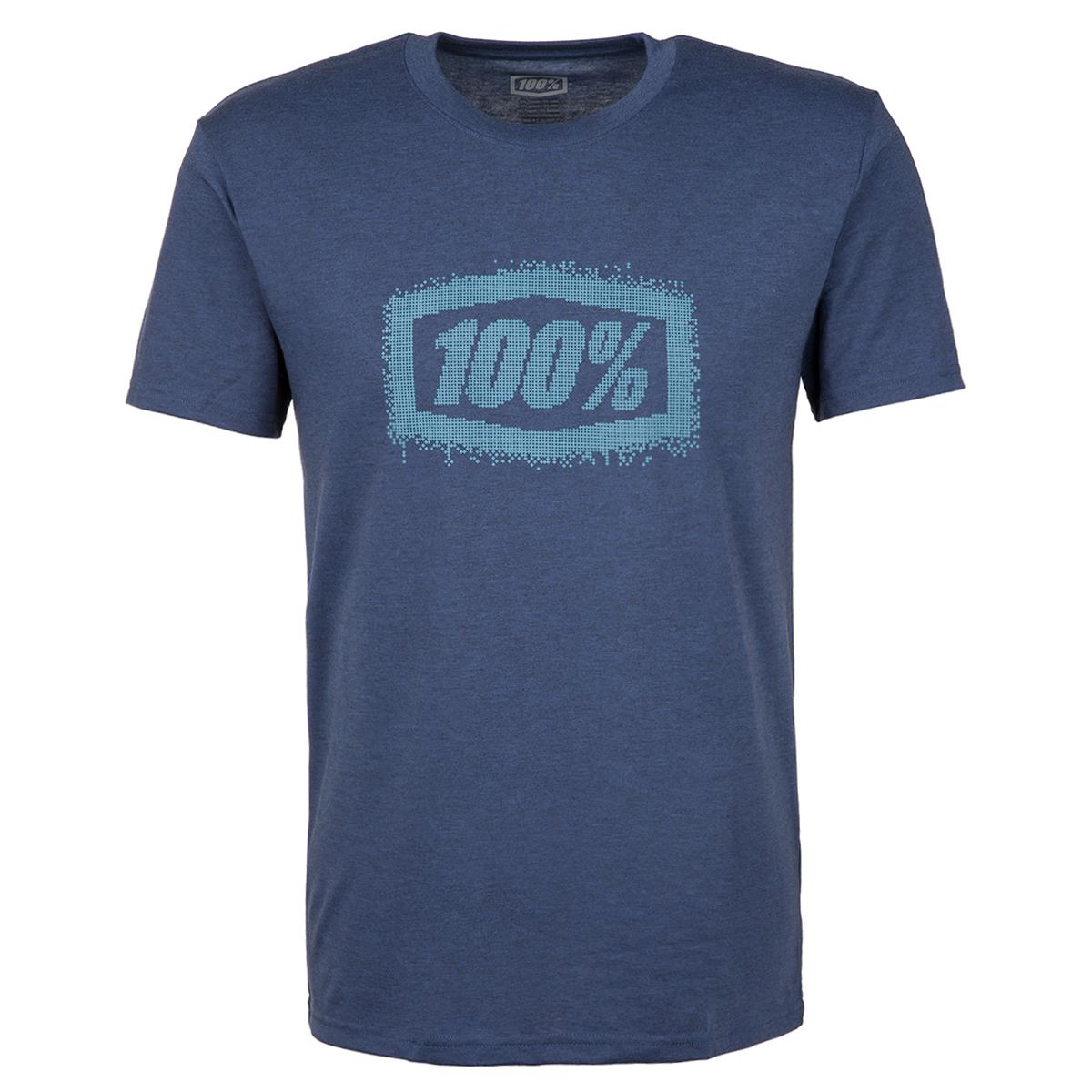 100% Tech T-Shirt Positive Navy Heather