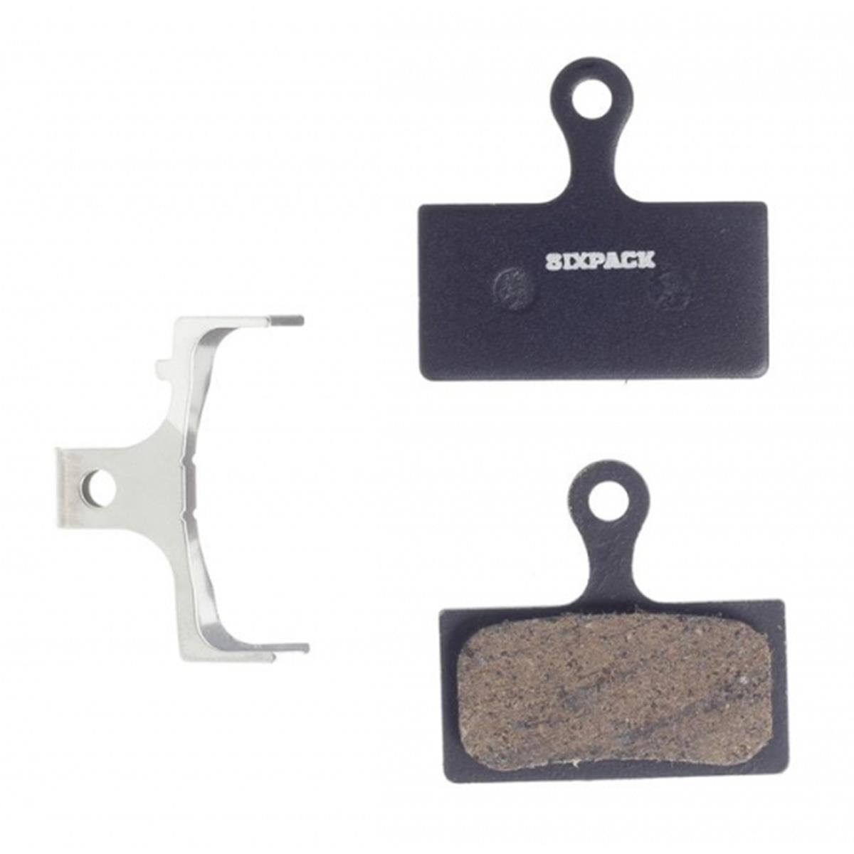 Sixpack Plaquettes VTT Shimano Semi Metallique, pour Shimano XTR,/XT/SLX (IcetechR compatible)