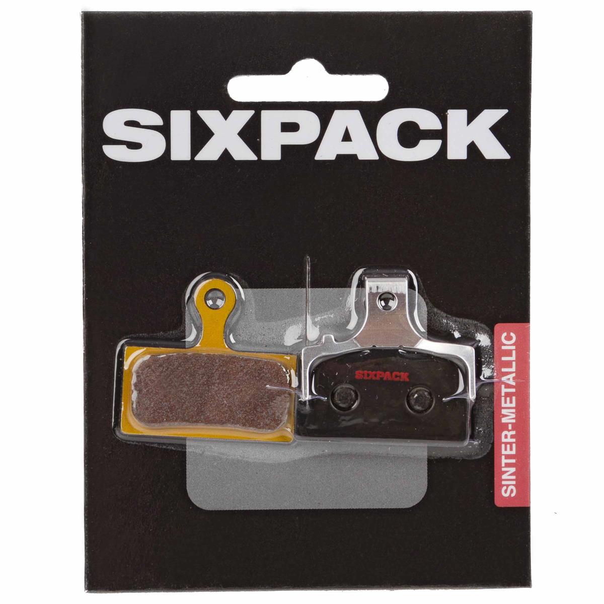 Sixpack MTB Disc Brake Pad Shimano XTR/XT/SLX Sinter, for Shimano XTR/XT/SLX (IcetechR compatible)