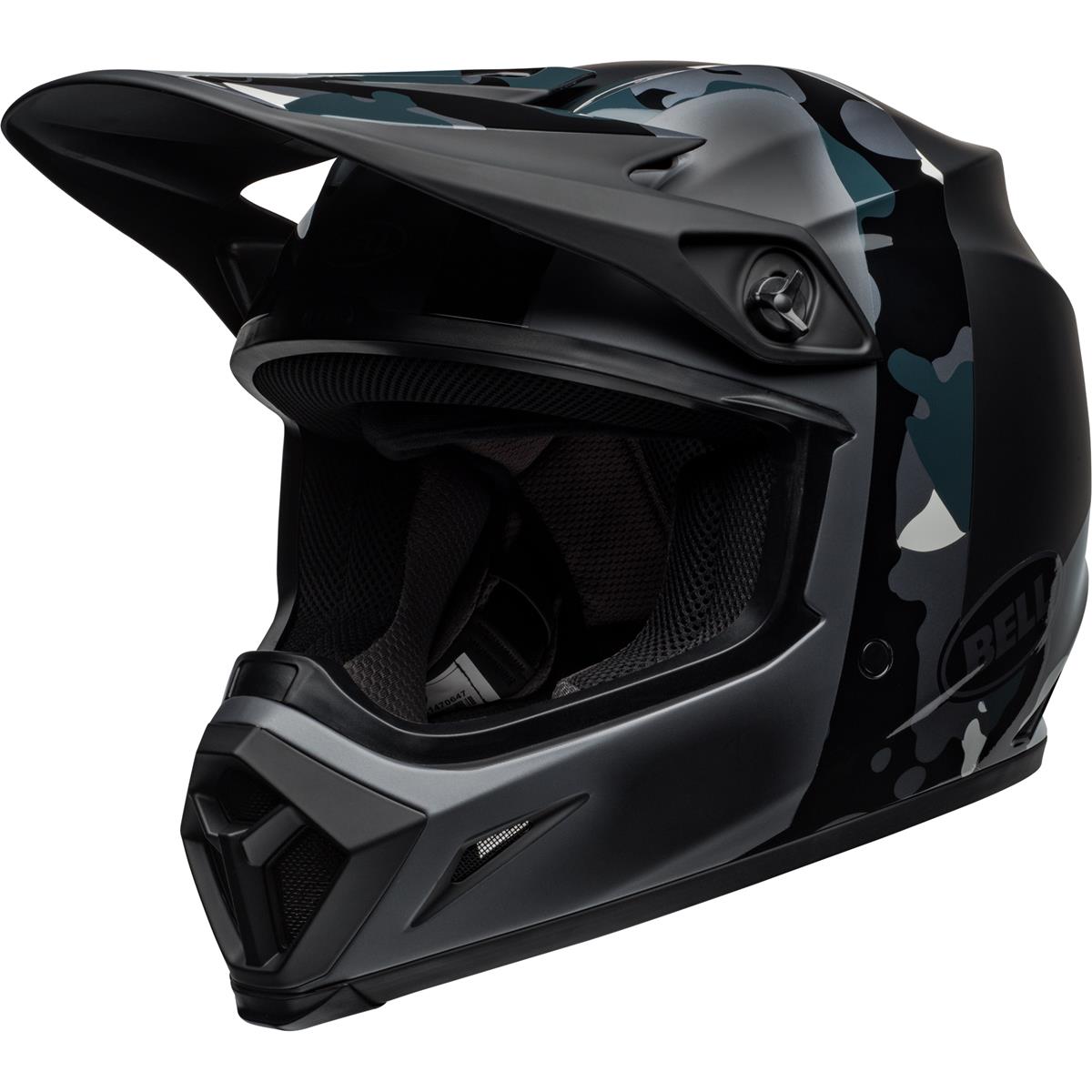 Bell Helmet Moto-9 MIPS Presence - Black/Titan Camo