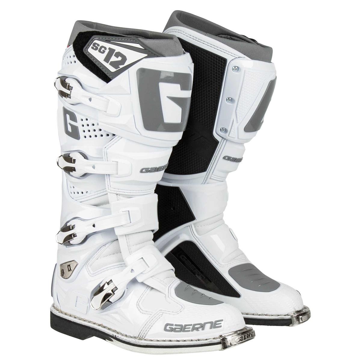 Gaerne Motocross-Stiefel SG 12 Weiß