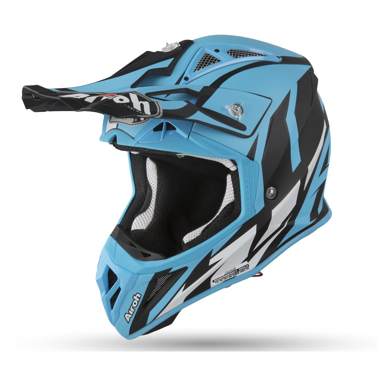 Airoh MX Helmet Aviator 2.3 Great - Azure Matt