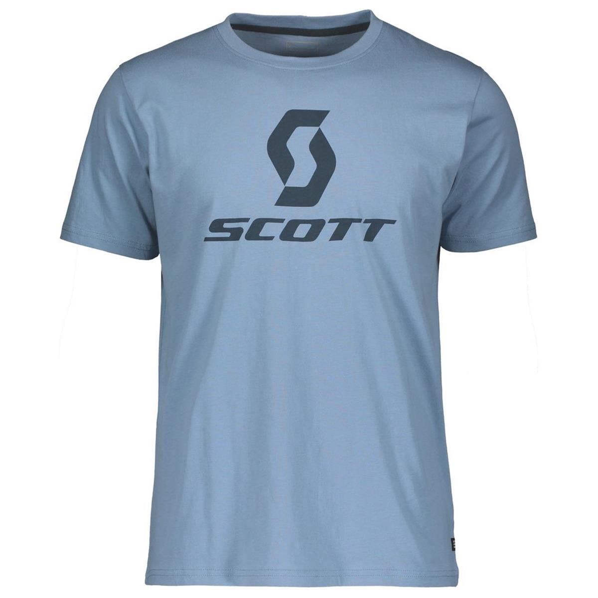 Scott T-Shirt 10 Icon Washed Blu