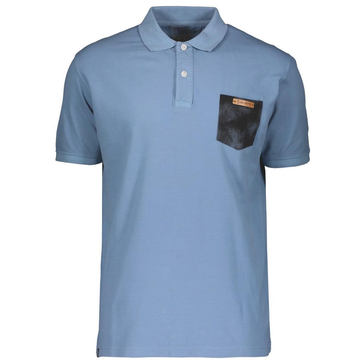 Scott Polo Shirt 10 Heritage Washed Blue
