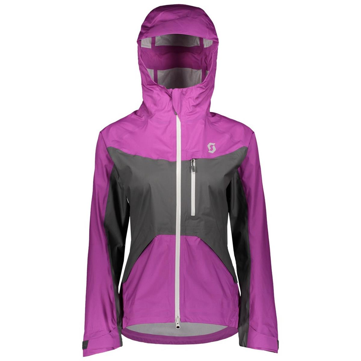 Scott Girls Bike Jacket Trail MTN DRYO 20 Ultra Violet/Dark Grey
