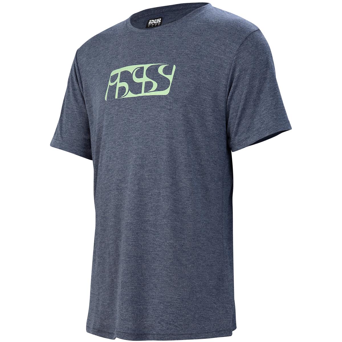 IXS T-Shirt Brand 6.1 Aquamarine