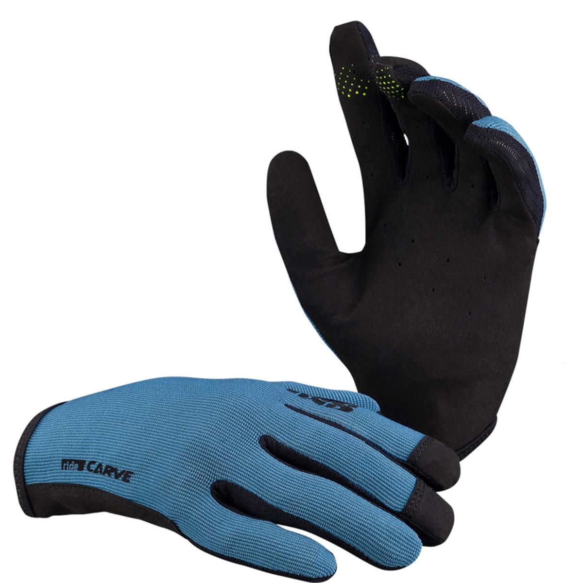 IXS MTB Gloves Carve Ocean