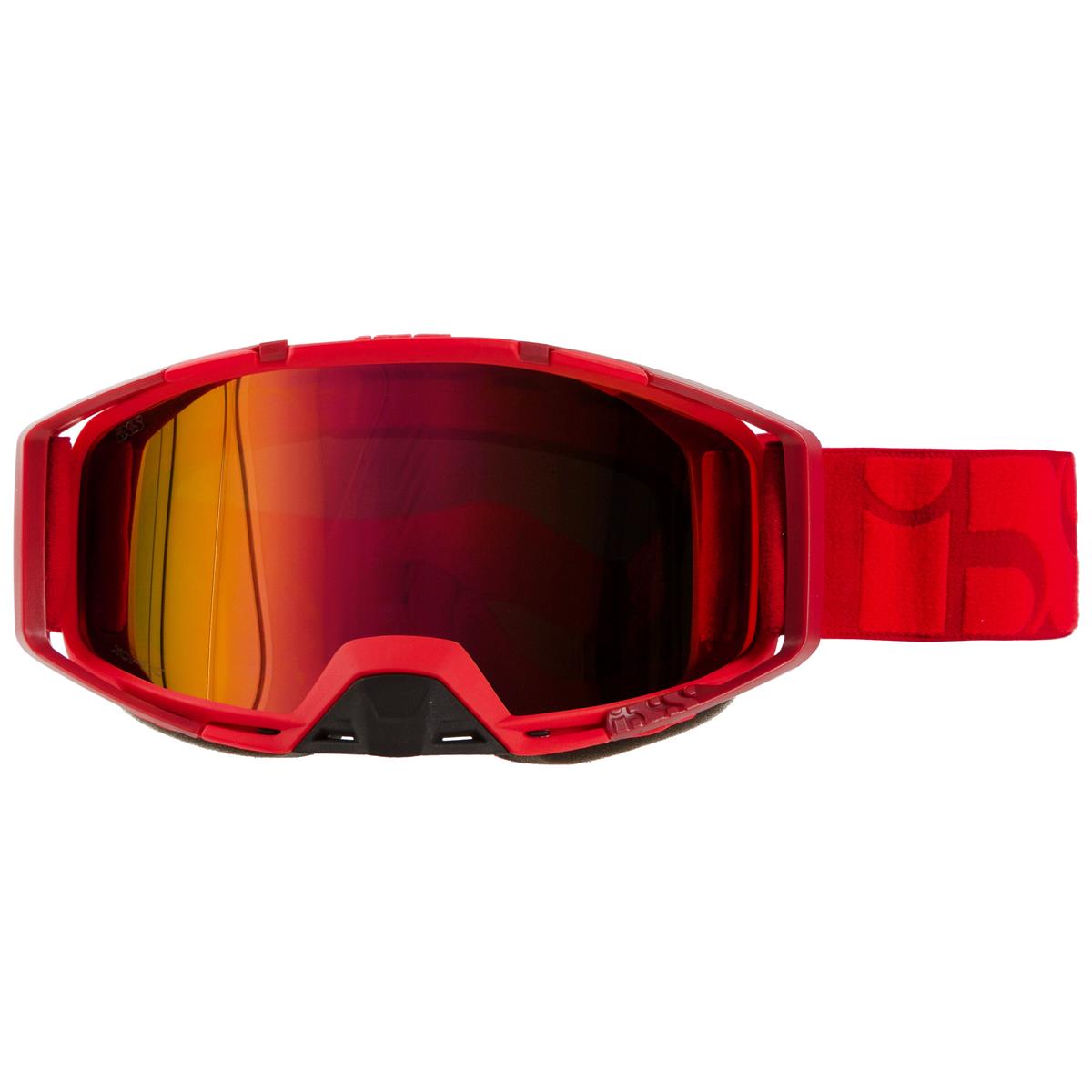 IXS Crossbrille Trigger Racing Rot - Gespiegelt