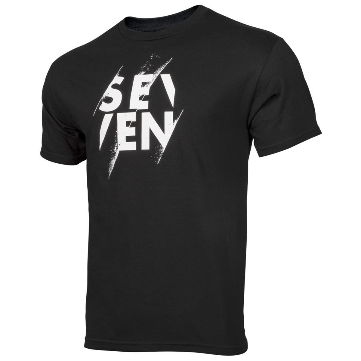 Seven MX T-Shirt Vapor Schwarz