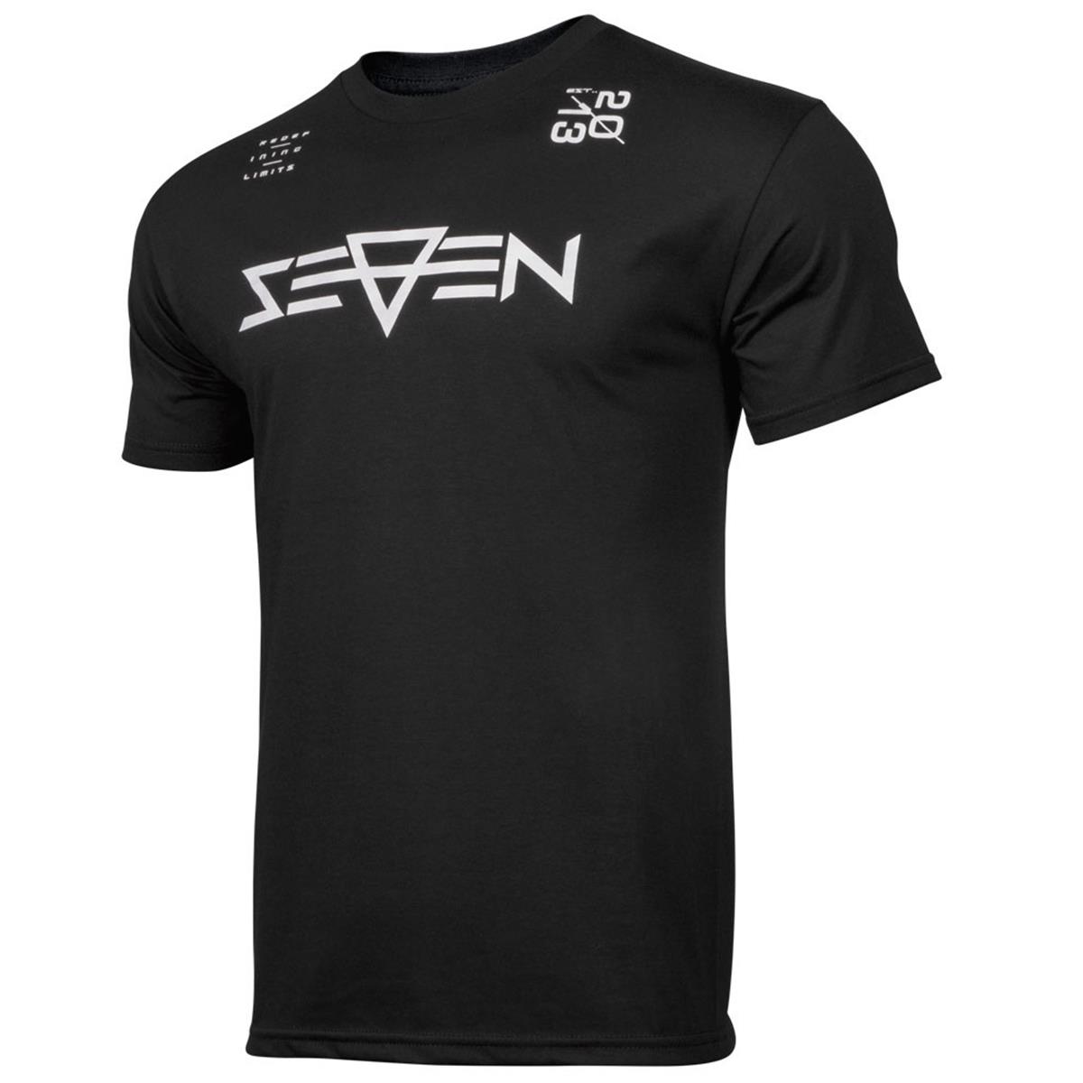 Seven MX T-Shirt Overdrive Black