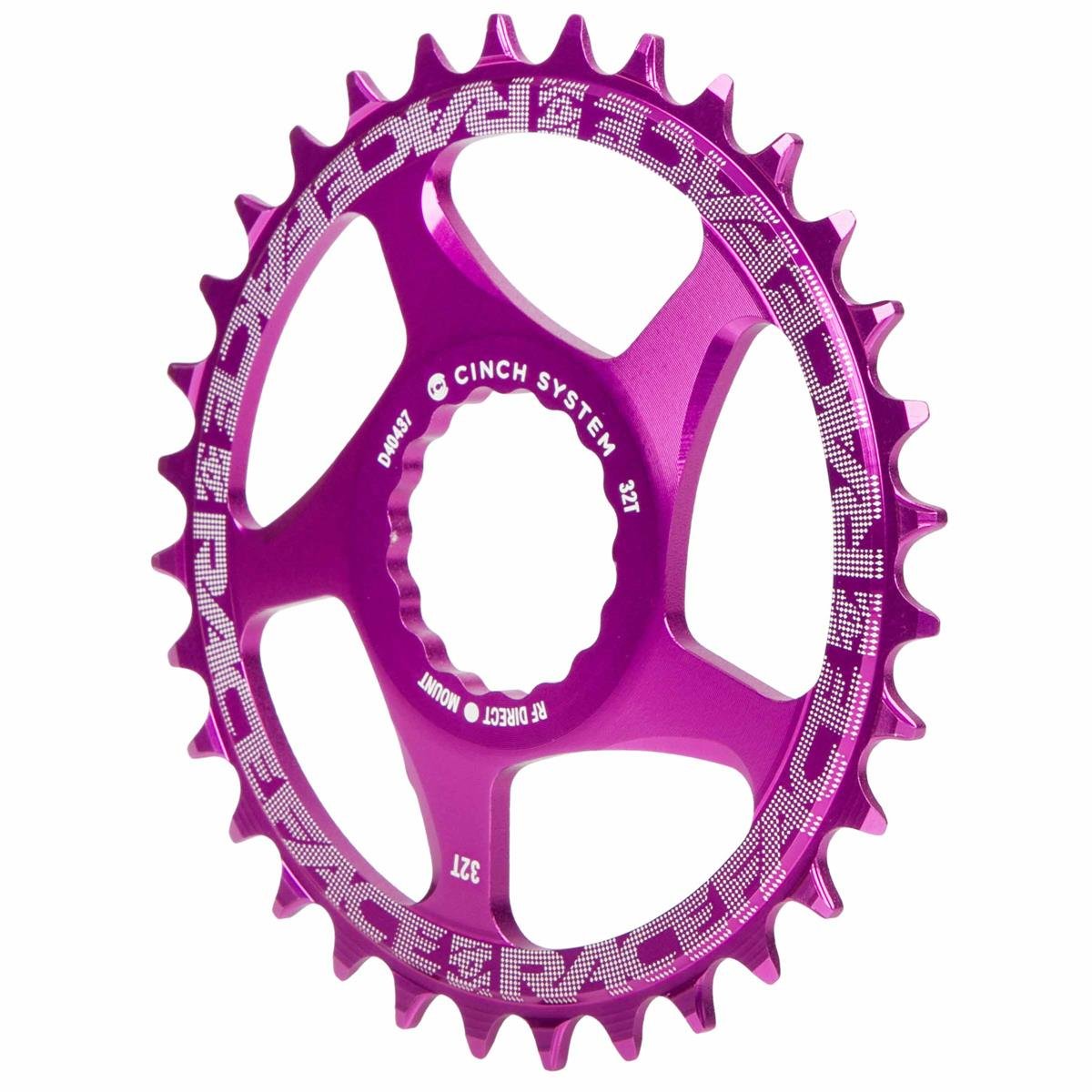Race Face MTB Chain Ring  Purple, Direct Mount, Cinch, for 10/11/12 Speed