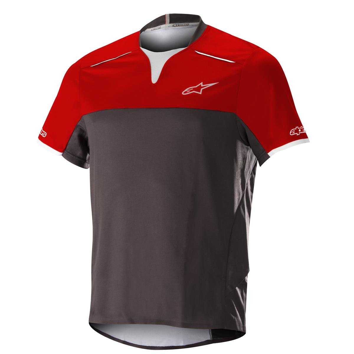 Alpinestars MTB Jersey Short Sleeve Drop Pro Black/Red