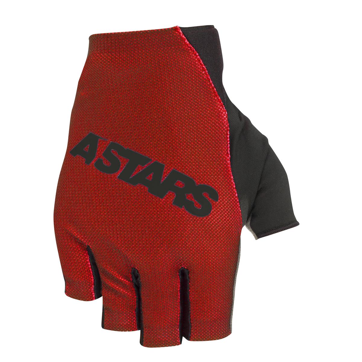 Alpinestars Gloves Short Finger Ridge Plus Bright Red/Dark Shadow